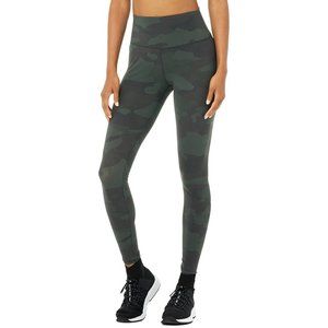 NWOT Alo Camo Yoga Leggings size M